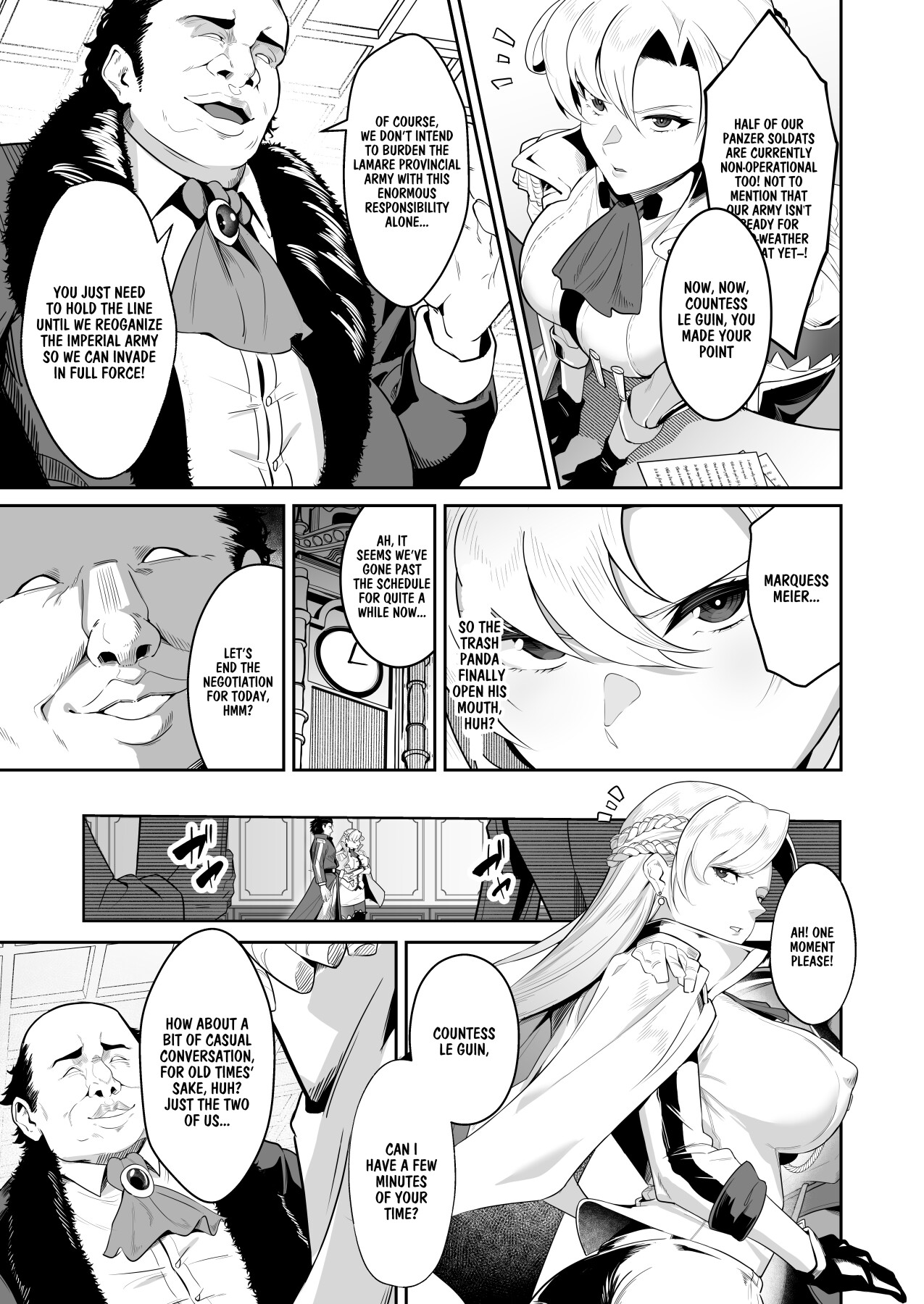 Hentai Manga Comic-When The Gold is Tainted with Cloudy White-Read-4